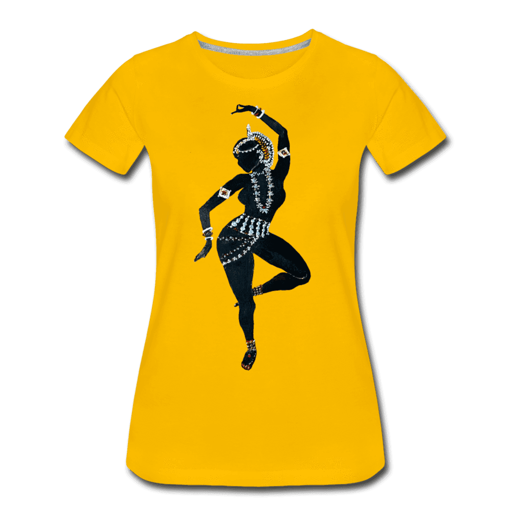 Odissi  Dancer Women’s Tee - sun yellow