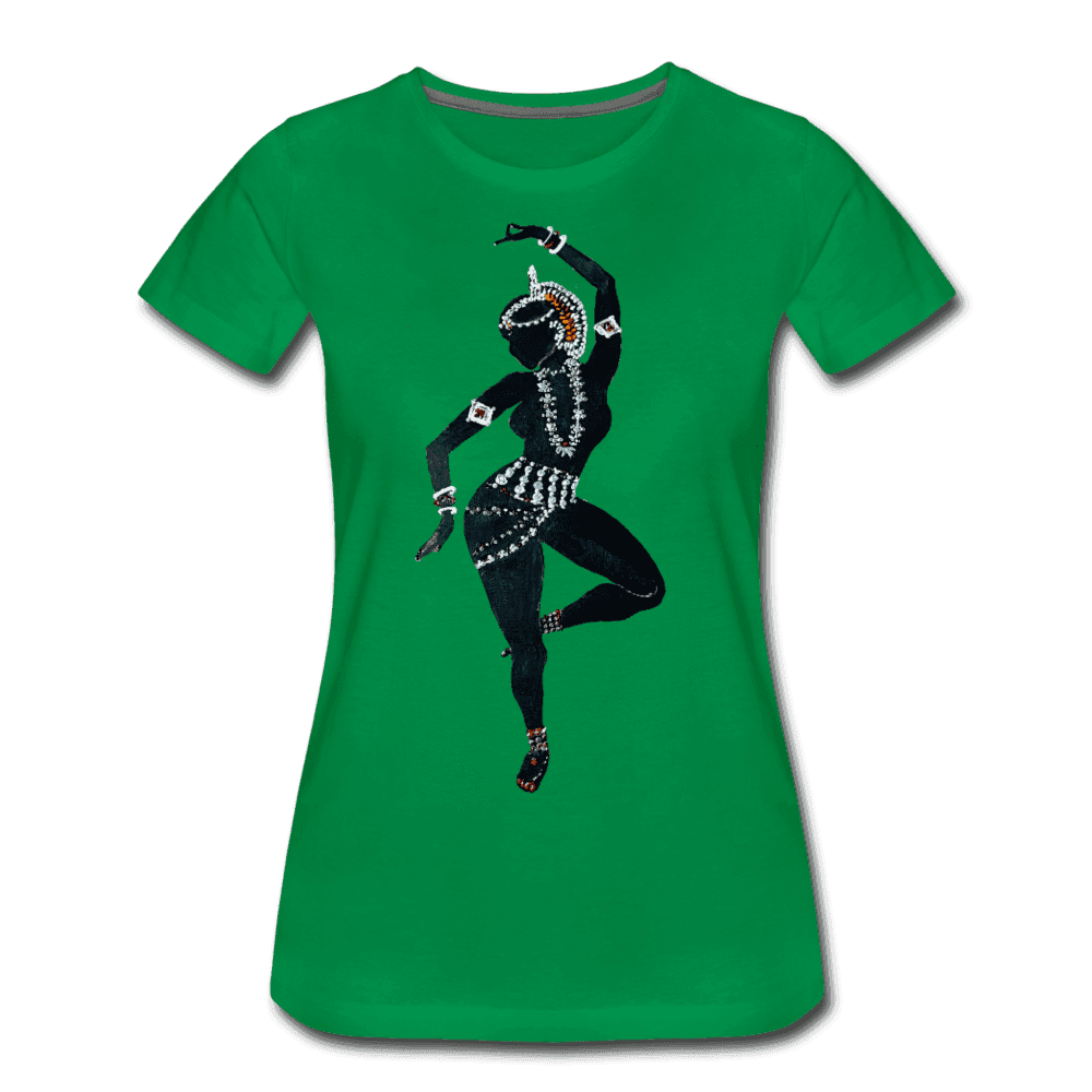 Odissi  Dancer Women’s Tee - kelly green