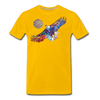 Image of My America Men's T-Shirt - sun yellow