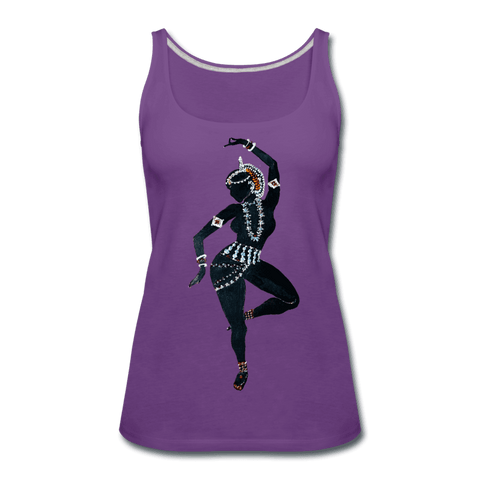 Odissi Women’s Tank Top - purple