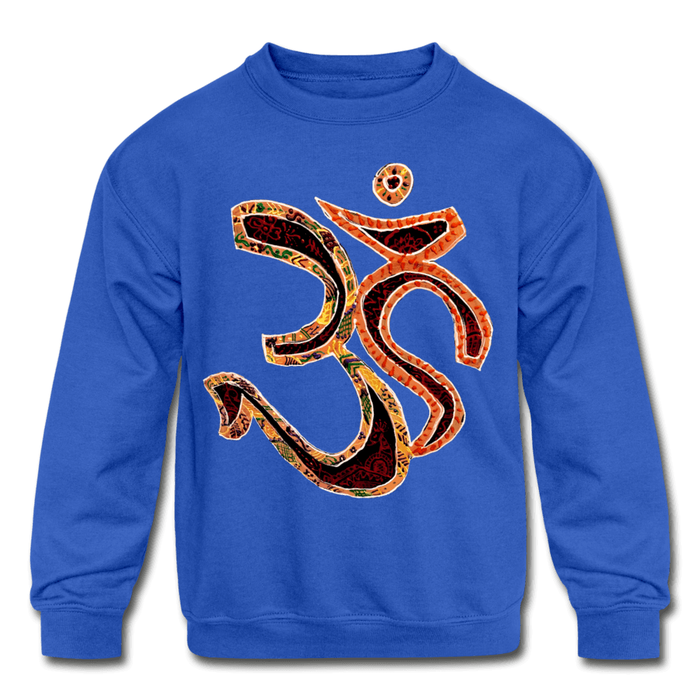 Kids' Crewneck Sweatshirt - royal blue