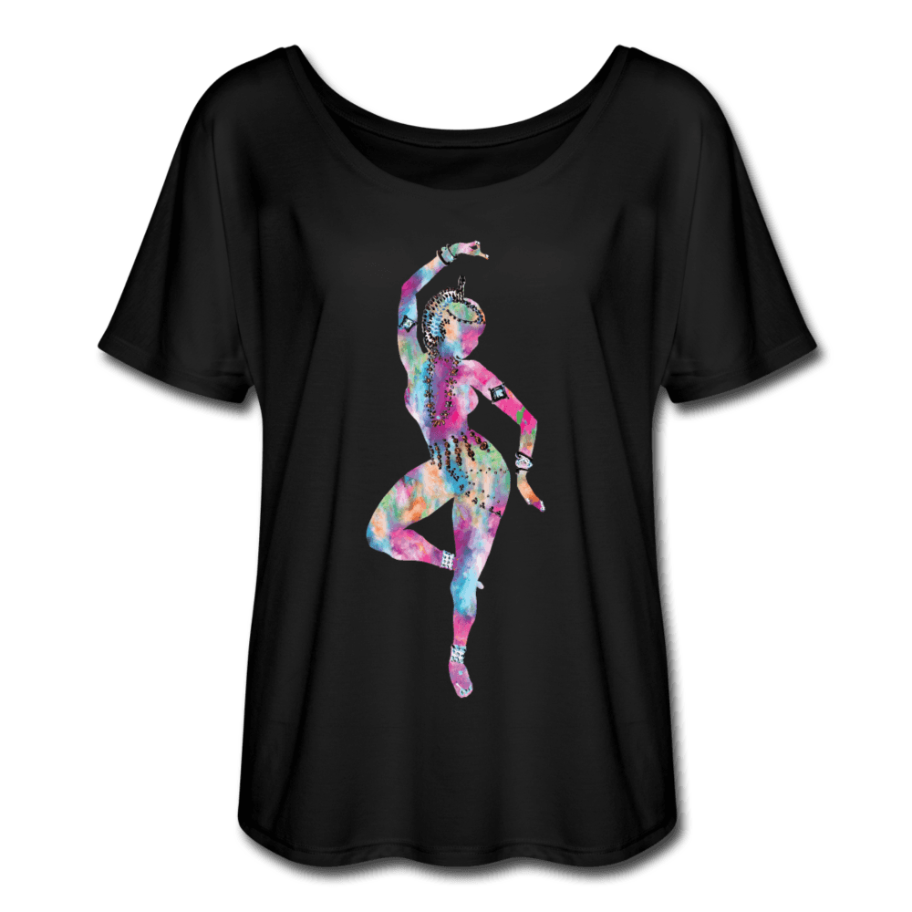 Odissi Watercolor Women’s T-Shirt - black
