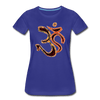 Image of Women’s Aum T-Shirt - royal blue