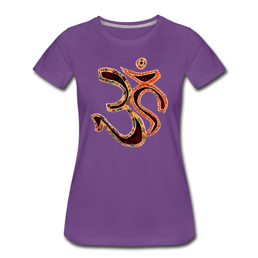 Women’s Aum T-Shirt - purple