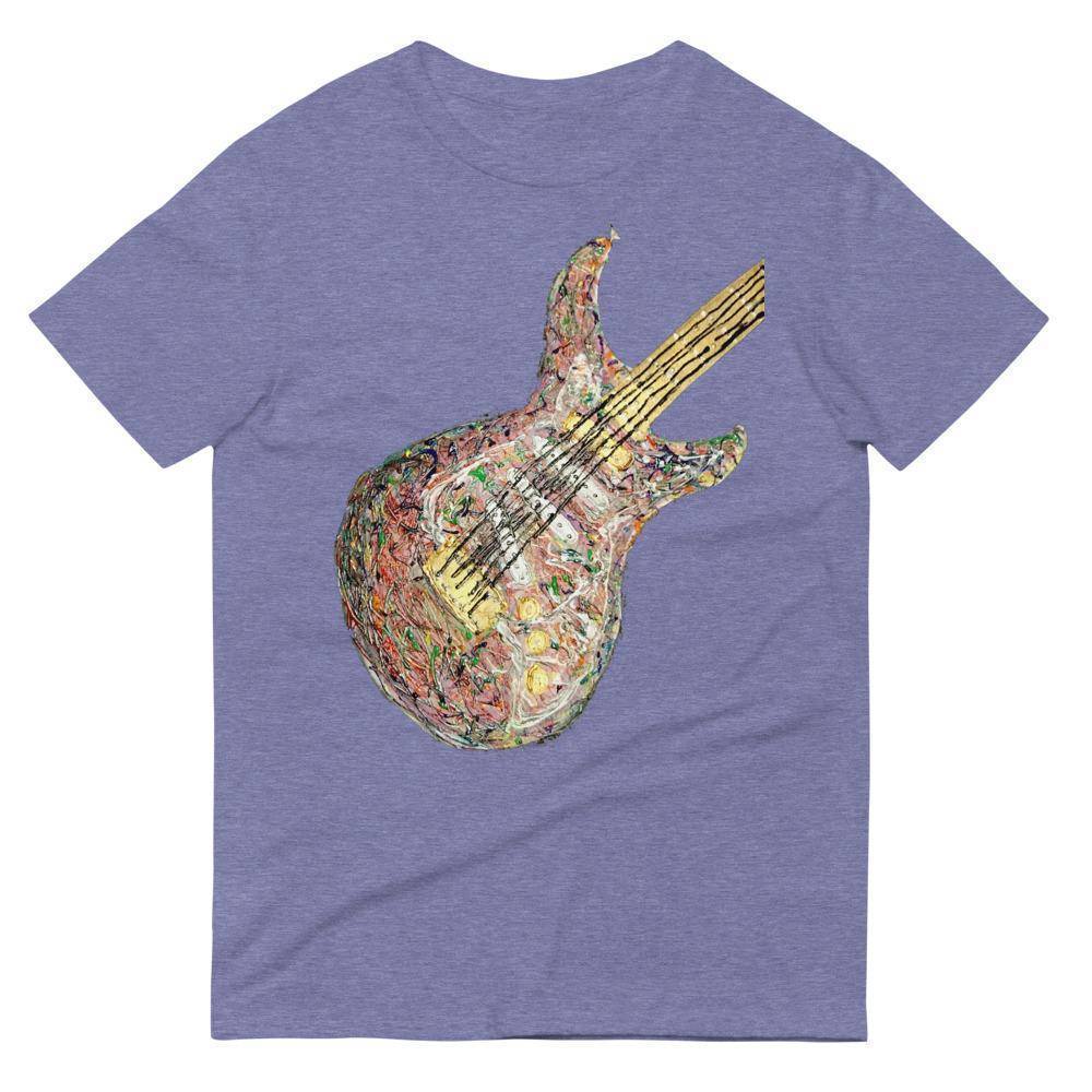 Psychedelic Guitar Unisex Short-Sleeve T-Shirt